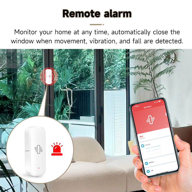 Tuya WiFi Smart Vibration Sens - огляд і ціна Smart Home Notifications