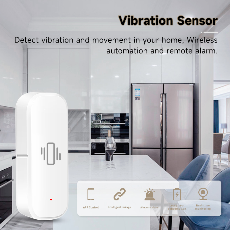 Tuya WiFi Smart Vibration Sens - огляд і ціна Smart Home Notifications