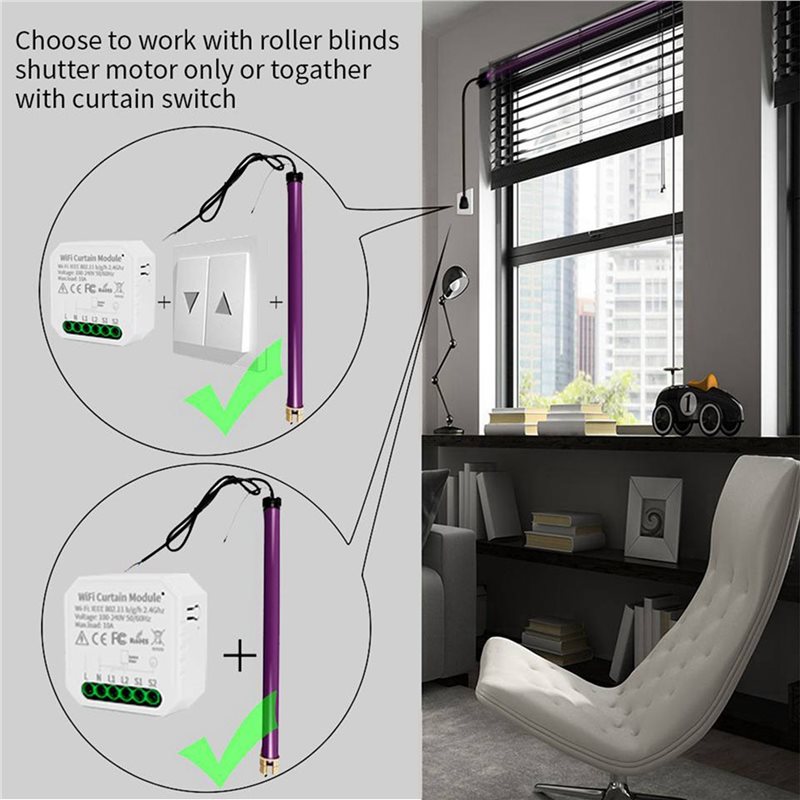A27F-3X Tuya WIFI Smart Curtai - огляд і ціна Smart Home Google