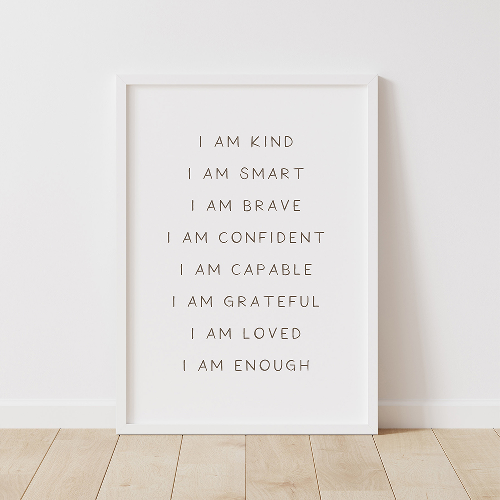 I am Kind Smart Loved Inspirat - огляд і ціна Smart Home Quotes