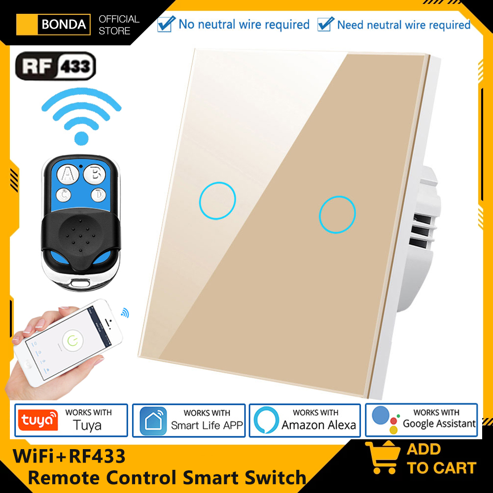 Tuya EU WiFi+RF433 Smart Remot - огляд і ціна Smart Home Google