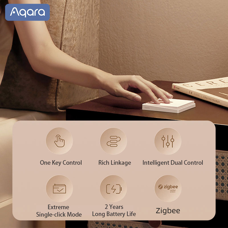 Original Aqara Wall Switch E1  - огляд і ціна Smart Home Z Wave