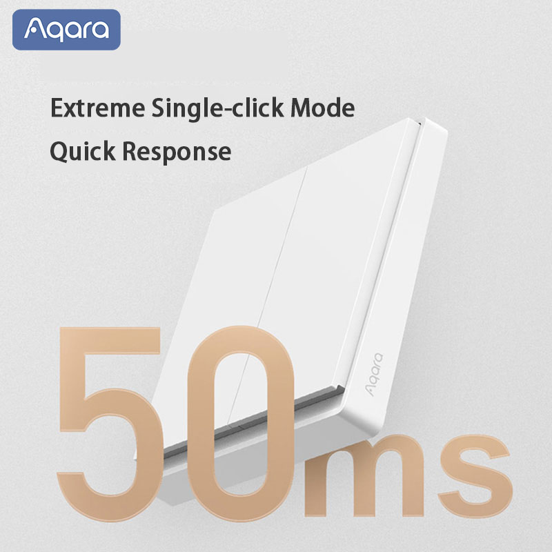 Original Aqara Wall Switch E1  - огляд і ціна Smart Home Z Wave