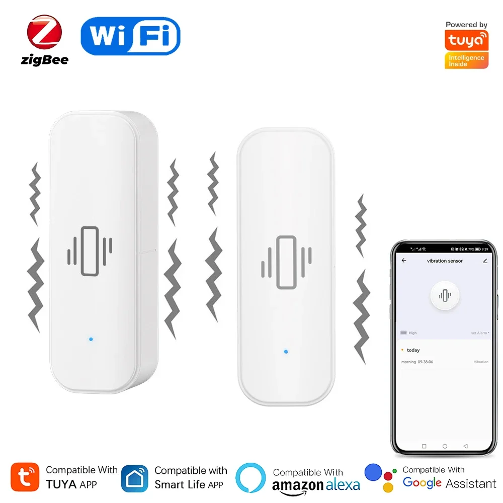 Tuya WiFi/Zigbee Smart Vibrati - огляд і ціна Smart Home Notifications