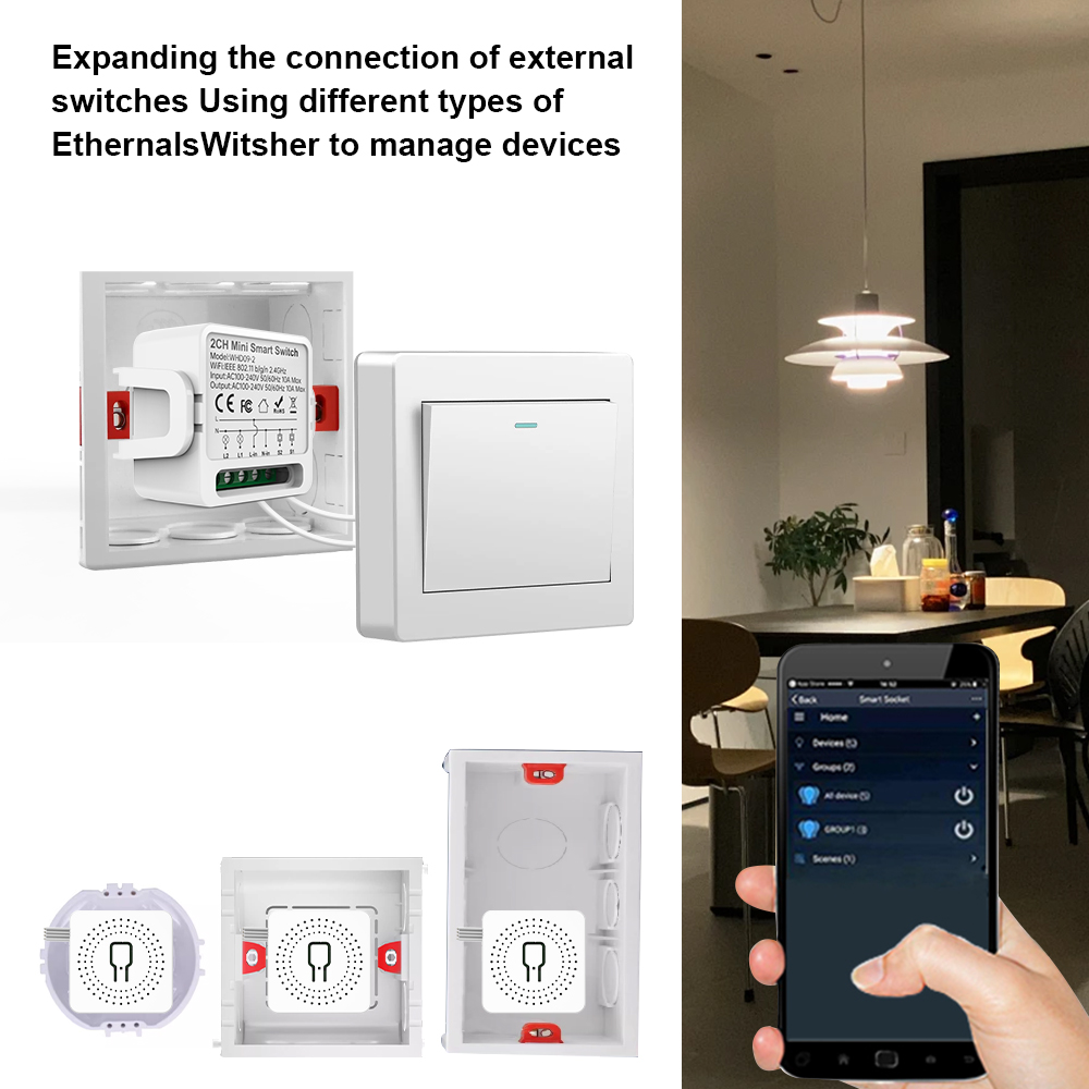 2 Way Tuya Smart Switch 2Gang  - огляд і ціна Smart Home Google
