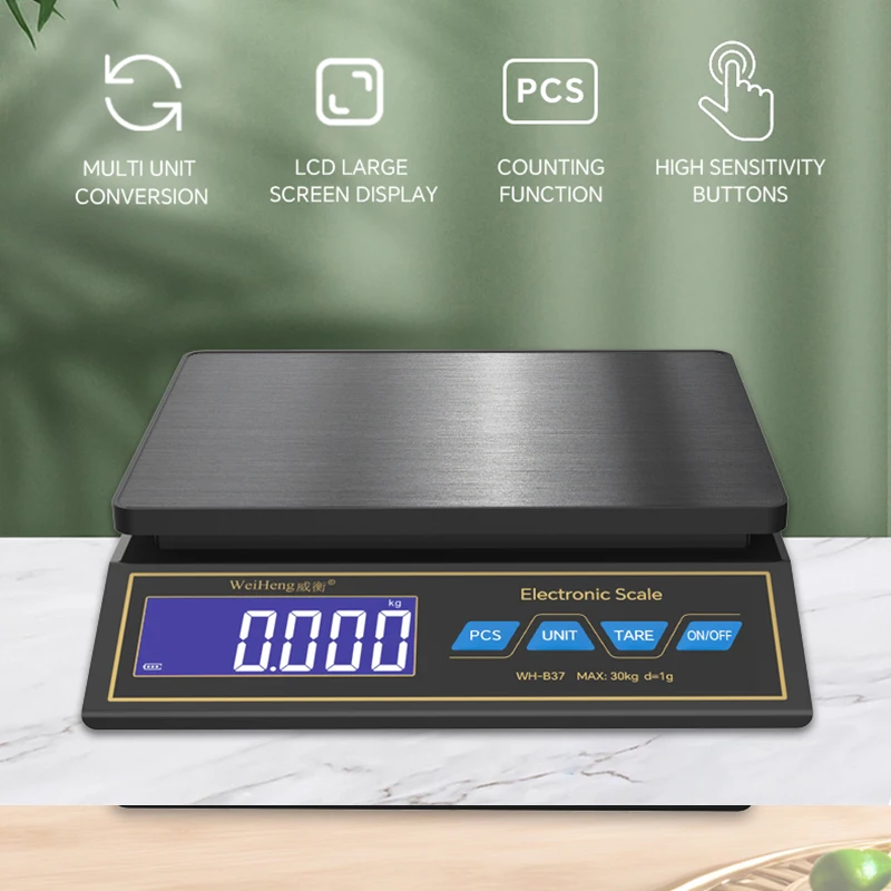 LCD Digital Kitchen Scale 30kg - огляд і ціна Smart Home Utensils