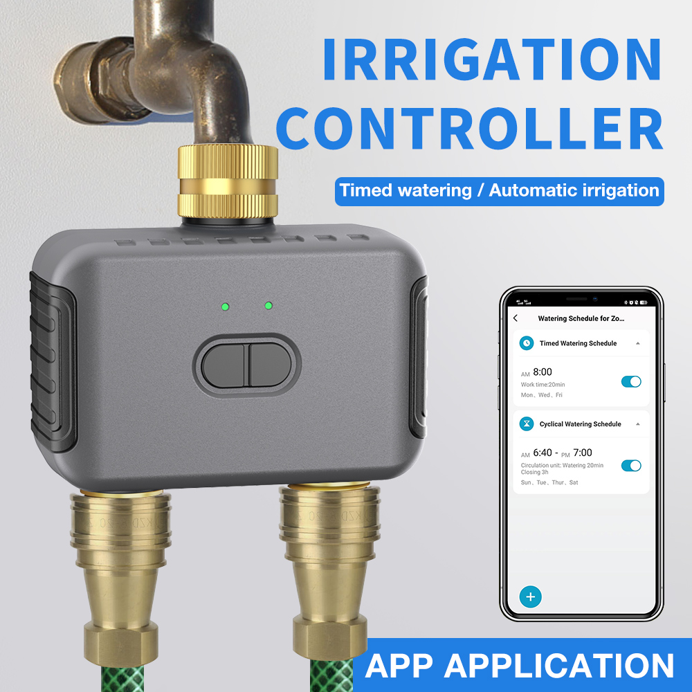 Tuya 2 Zone Watering Timer Gar - огляд і ціна Smart Home Google
